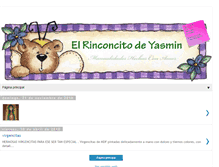 Tablet Screenshot of elrinconcitodeyasmin.blogspot.com