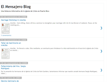 Tablet Screenshot of elmensajeroblog.blogspot.com