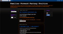 Desktop Screenshot of familiesforwardfantasyfruition.blogspot.com