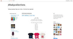 Desktop Screenshot of dibabycollections.blogspot.com