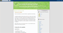 Desktop Screenshot of lasrecetasdekirthash.blogspot.com