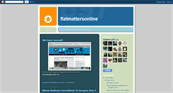 Desktop Screenshot of flatmattersonline.blogspot.com