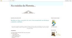 Desktop Screenshot of nacozinhadafloresta.blogspot.com