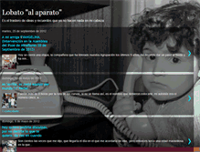 Tablet Screenshot of lobatoalaparato.blogspot.com