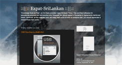 Desktop Screenshot of expat-srilankan.blogspot.com