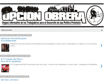 Tablet Screenshot of opcion-obrera.blogspot.com