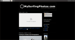 Desktop Screenshot of mysurfingphoto.blogspot.com