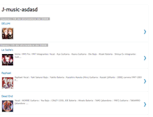 Tablet Screenshot of j-music-asdasd.blogspot.com