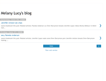 Tablet Screenshot of melanylunle19.blogspot.com