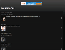 Tablet Screenshot of immortal-wallpapers.blogspot.com