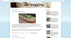 Desktop Screenshot of notknapping.blogspot.com