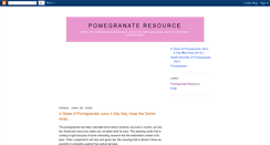 Desktop Screenshot of pomegranate-resource.blogspot.com