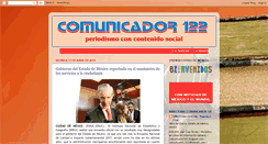 Desktop Screenshot of comunicador122.blogspot.com