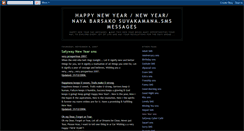 Desktop Screenshot of newyearsms.blogspot.com