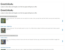 Tablet Screenshot of greetinks4u.blogspot.com