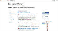Desktop Screenshot of bestmoneywinners.blogspot.com