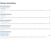 Tablet Screenshot of kumpulanbudayamandailingpanyabungan.blogspot.com