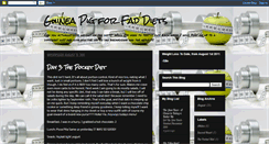 Desktop Screenshot of guineapigforfaddiets.blogspot.com