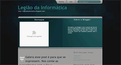 Desktop Screenshot of legiaodainformatica.blogspot.com