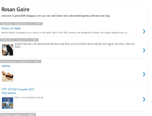 Tablet Screenshot of gaire2009.blogspot.com