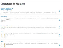 Tablet Screenshot of estudandoanatomia.blogspot.com