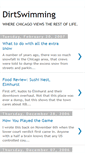 Mobile Screenshot of dirtswimming.blogspot.com