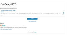 Tablet Screenshot of fearscaly-boy.blogspot.com