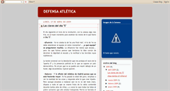 Desktop Screenshot of defensaatletica.blogspot.com