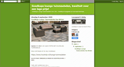 Desktop Screenshot of lounge-tuinmeubelen.blogspot.com