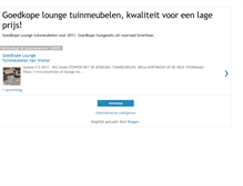 Tablet Screenshot of lounge-tuinmeubelen.blogspot.com