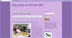 Desktop Screenshot of brotaseduca.blogspot.com