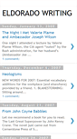 Mobile Screenshot of eldoradowriting.blogspot.com