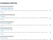 Tablet Screenshot of eldoradowriting.blogspot.com