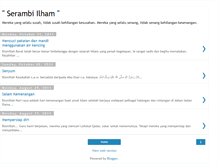 Tablet Screenshot of ilhamharapan.blogspot.com