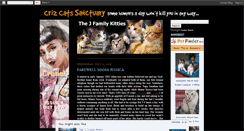 Desktop Screenshot of crizcats.blogspot.com