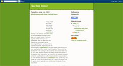 Desktop Screenshot of gardendecor-michele.blogspot.com