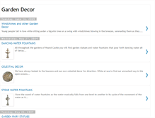 Tablet Screenshot of gardendecor-michele.blogspot.com