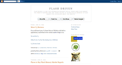 Desktop Screenshot of flashdriven.blogspot.com