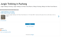 Tablet Screenshot of jungletrekkinginpuchong.blogspot.com