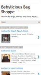 Mobile Screenshot of bebylicious.blogspot.com