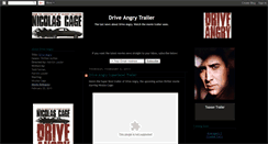 Desktop Screenshot of drive-angry-movie-trailer.blogspot.com