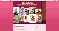 Desktop Screenshot of nosdelicias.blogspot.com