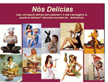 Tablet Screenshot of nosdelicias.blogspot.com