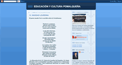 Desktop Screenshot of educacionpomalca.blogspot.com