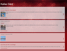Tablet Screenshot of kallasgard.blogspot.com