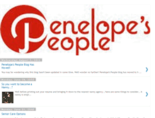 Tablet Screenshot of penelopespeople.blogspot.com