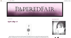 Desktop Screenshot of paperedfair.blogspot.com