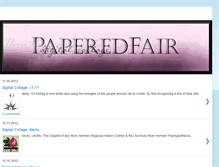 Tablet Screenshot of paperedfair.blogspot.com