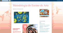 Desktop Screenshot of metodologiadearte.blogspot.com