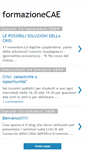 Mobile Screenshot of formazionecae.blogspot.com